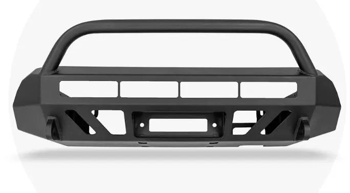 CR3594 – CALI RAISED Bumper, One Piece Design Direct Fit Mounting Hardware Included Without Grille Guard With Interna...